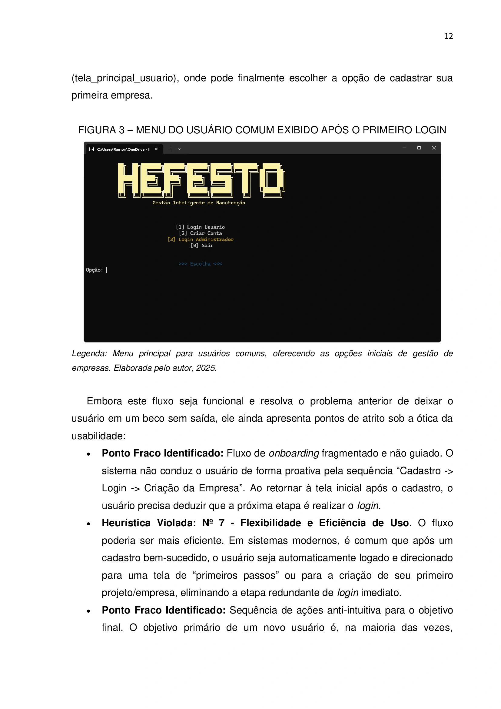 12 / Hefesto CMD · View 12
