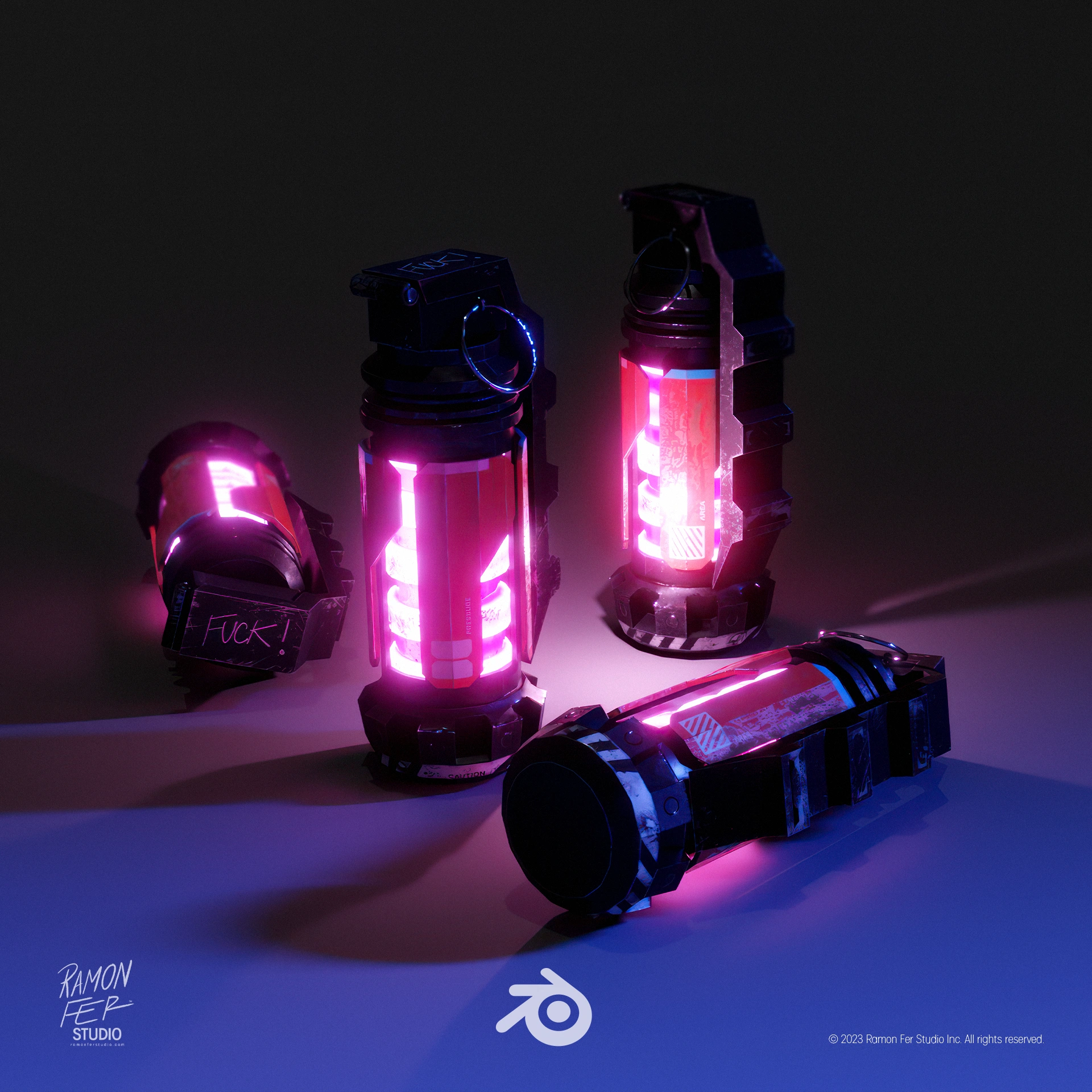 Flash Grenade 3D / 01
